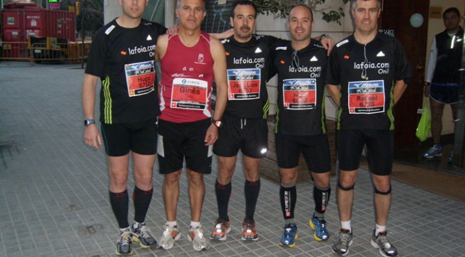 Nuestros corredores en Barcelona