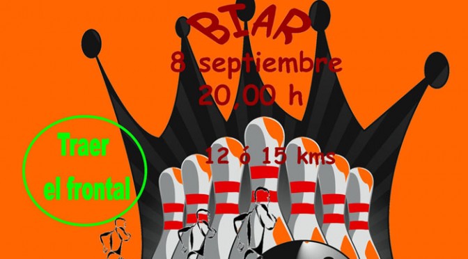 Salida nocturna por Biar